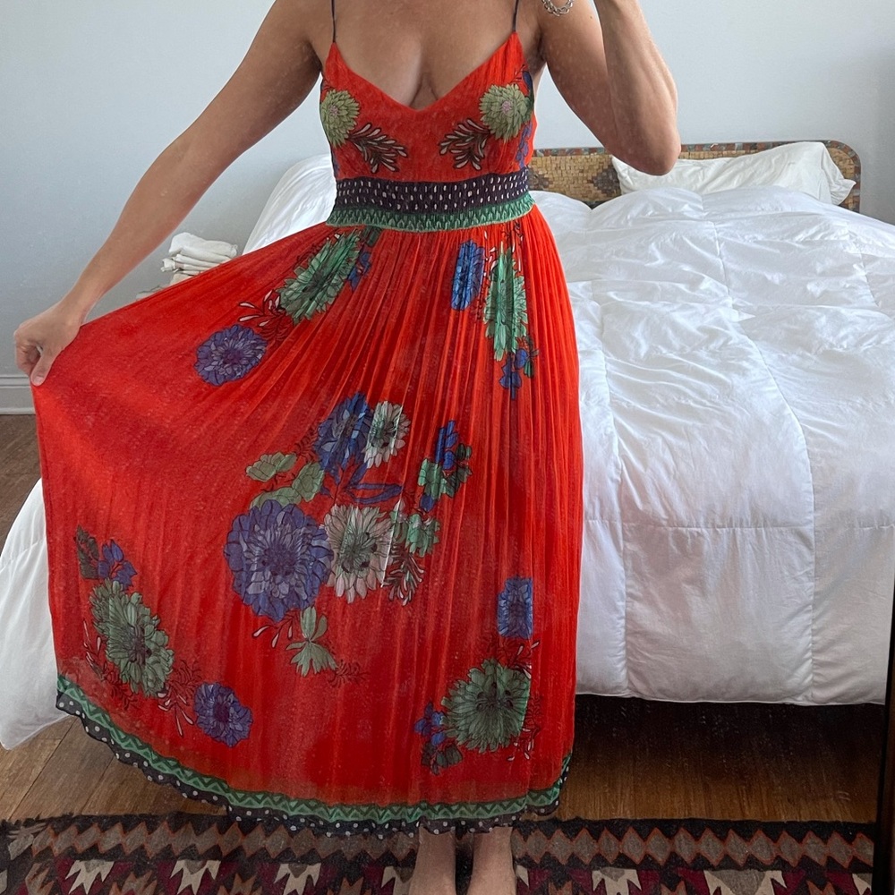 Poppy Red Dress